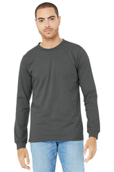 BELLA+CANVAS® Unisex Jersey Long Sleeve Tee - Asphalt - 2XL